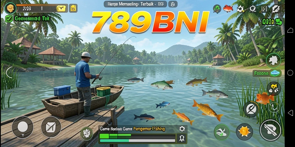Tangkapan ikan yang menarik, menunjukkan gameplay memancing yang seru.