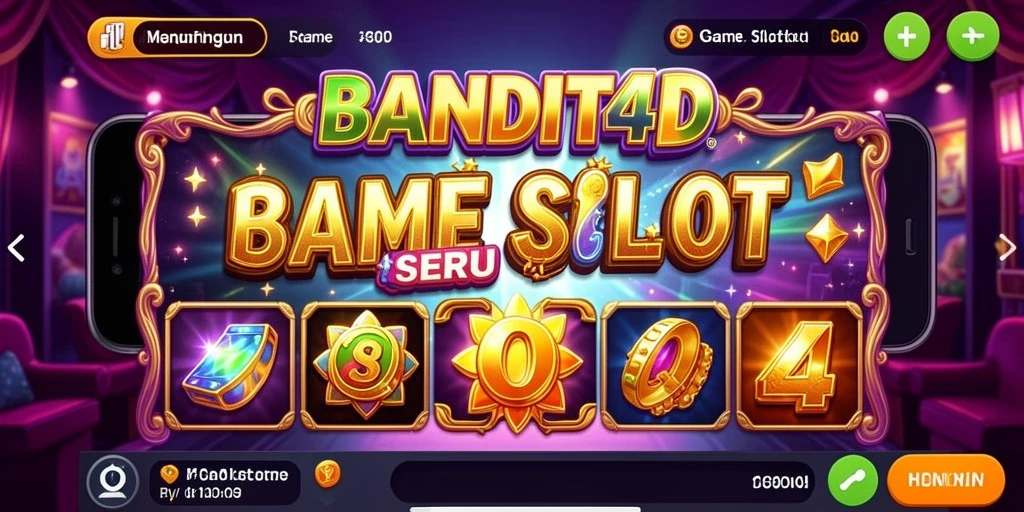 Tampilan gameplay BANDIT4D yang seru dan menawan.