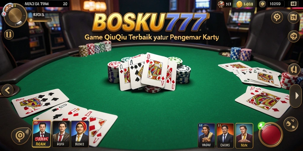 Tampilan gameplay seru di BOSKU777 saat pemain bersaing.