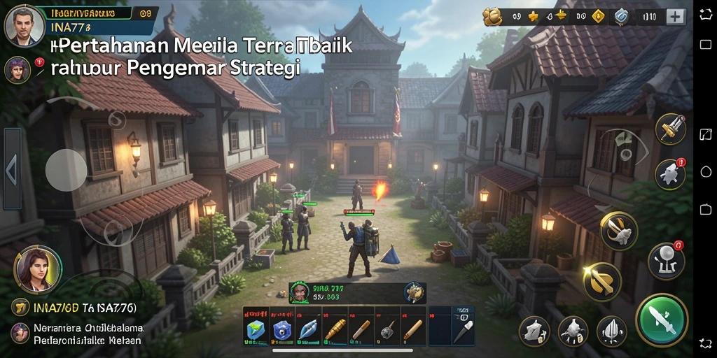 Tangkapan layar memperlihatkan gameplay menara pertahanan yang menarik.