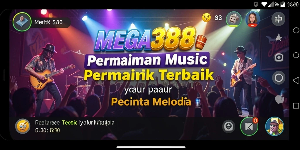 Tampilan gameplay MEGA388 yang penuh warna dan interaktif.