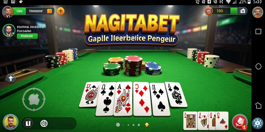 Tampilan gameplay NAGITABET yang menarik dan interaktif.