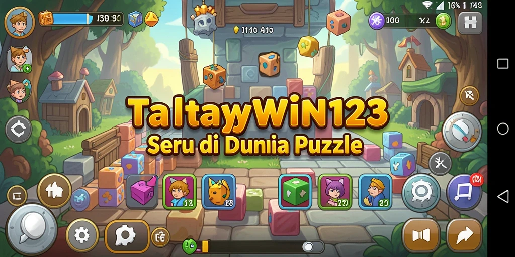 Screenshot gameplay PLAYWIN123 dengan suasana teka-teki yang mendebarkan.