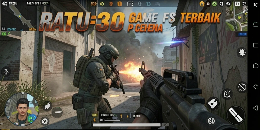 Tampilan mendebarkan dari aksi gameplay RATU303.